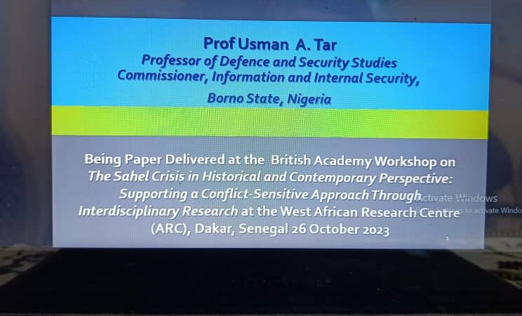 Sahel Crisis and Insurgency:Borno commissioner Collaborates with Global Experts at Senegal Workshop