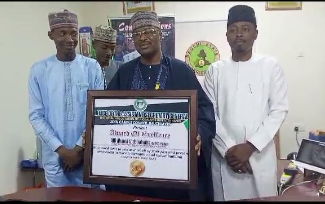NANS Honors Bauchi State Chief Security Adviser AIG Dr. Ahmad AbdurRahman Rtd with Prestigious Award of Excellence