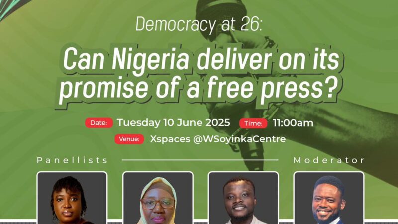 Nigeria’s Democratic Promise and the Press: WSCIJ Hosts a Vital National Conversation