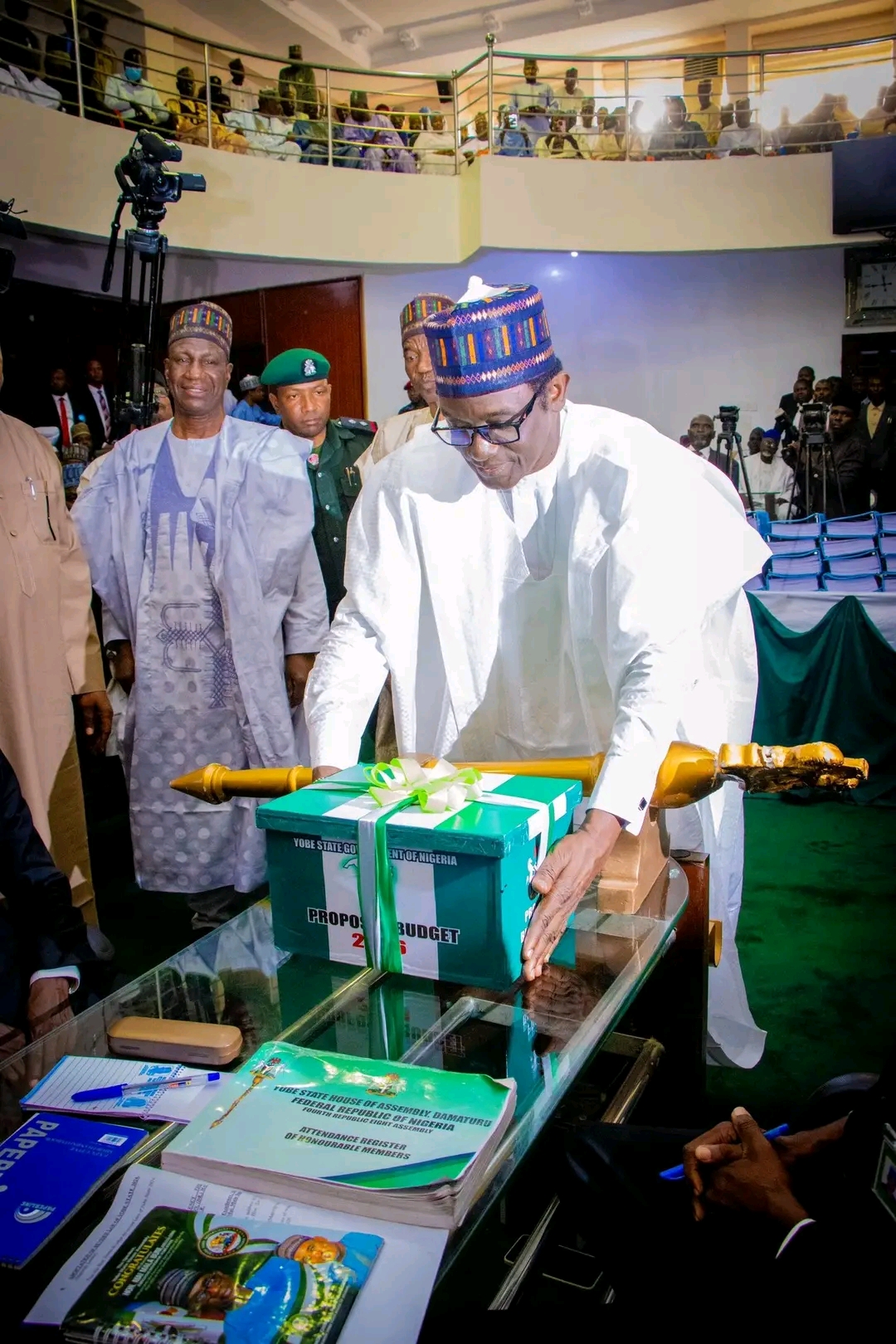 Gov. Buni Presents N515.6 Billion 2026 Budget to Yobe Assembly