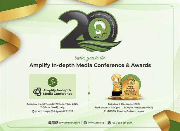 WSCIJ Marks 20 Years of Courageous Journalism, Announces Landmark AIM Conference and Investigative Reporting Awards